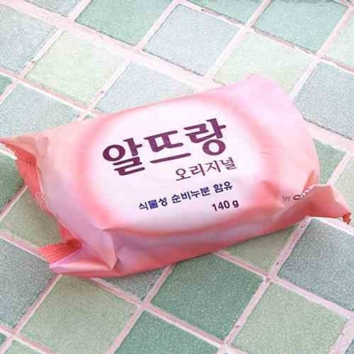 세안제 알뜨랑비누x핑크3p 140g AbM81108-nf2273