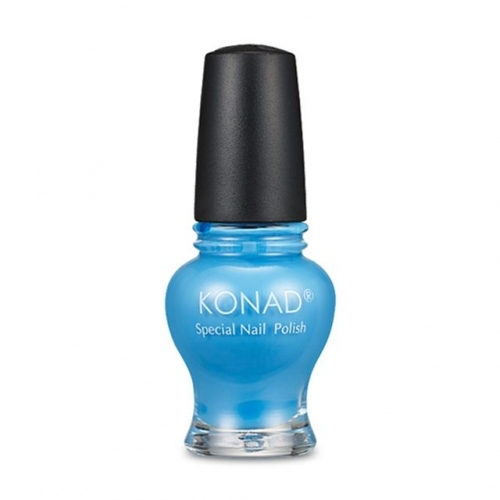 KONAD 스템핑 스페셜 폴리쉬 코랄 블루 12ml 네일아트