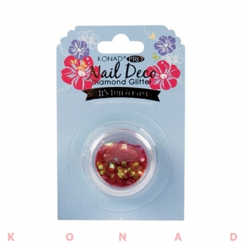 KONAD 네일아트 프로 데코 다이아몬드 글리터 핑크