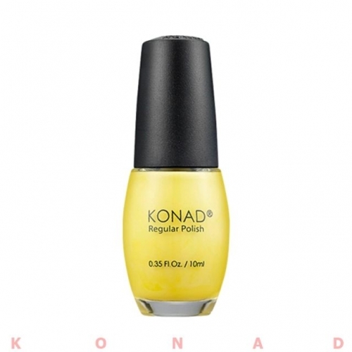 KONAD 네일아트 스탬핑 레귤러 폴리쉬 파스텔 옐로우