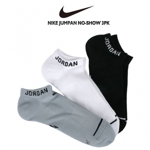 나이키 JUMPMAN NO-SHOW 3PPK 양말 - SX5546-018