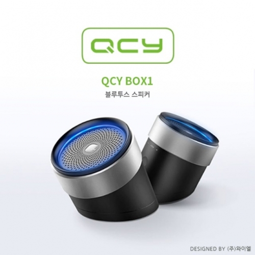 정품인증점 QCY BOX1 싱글 블루투스 스피커 한국어