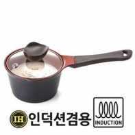 주방 요리 인덕션냄비 밀크팬 15cm 편수 이유식냄비