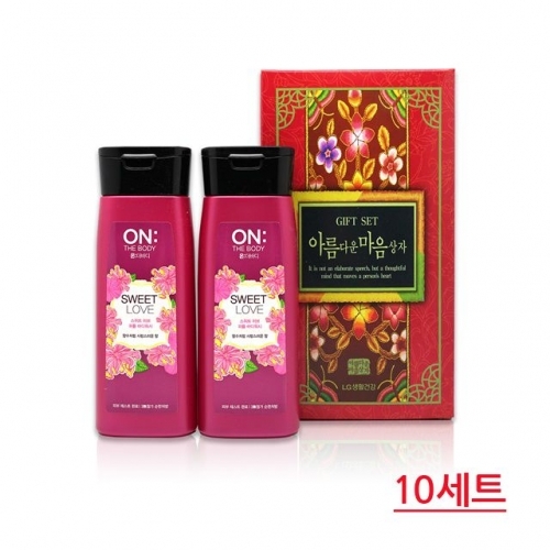 온더바디 퍼퓸 바디워시 180ml 2개(10세트 1Box)