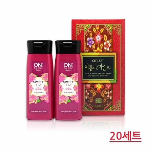 온더바디 퍼퓸 바디워시 180ml 2개(20세트 1Box)