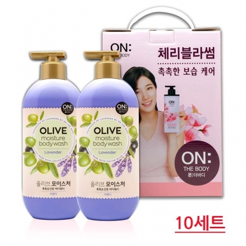 온더바디 라벤더 바디워시 500ml 2개(10세트 1Box)