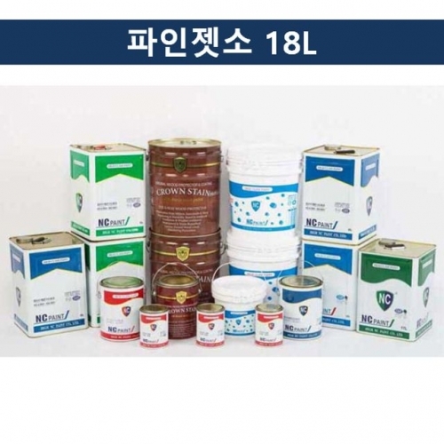 국산 몰탈 은폐용 페인트(백색) 18L 파인젯소