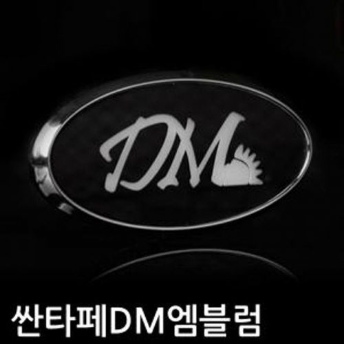 싼타페DM 프리미엄 아크릴 엠블럼 엠블렘 자동차 용품