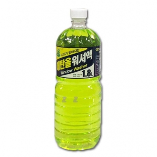 청개구리 에탄올 워셔액 1.8L 크리너 와이퍼 세차