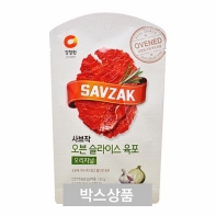 청정원 SAVZAK 사브작 오븐 슬라이스 육포 오리지널 30g X 30EA.