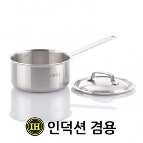 통3중 스텐 편수냄비16cm 주방 조리용품 주방용품