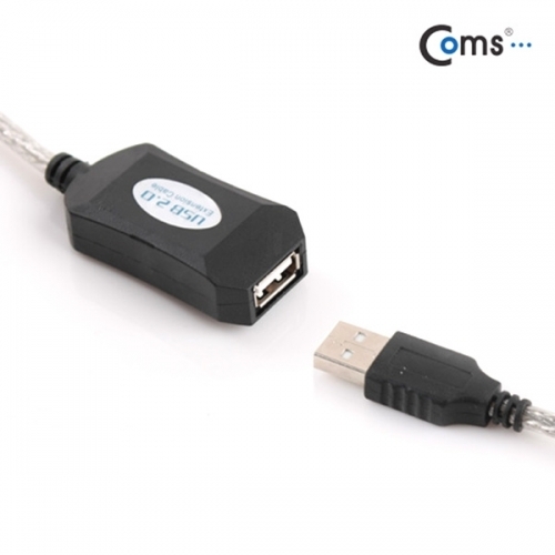 Coms) USB 2.0  리피터 USB케이블-10M(케이블일체형)