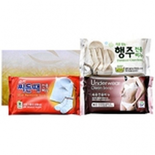 행주전용비누 세탁비누 빨래비누 비누 3종 1BOX 4SET