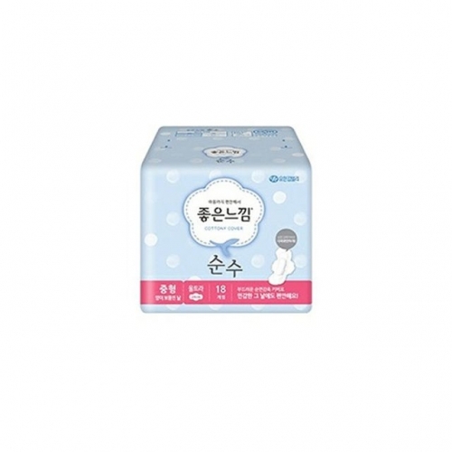 유한)좋은느낌 순수 생리대 울날중18p(반품불가)