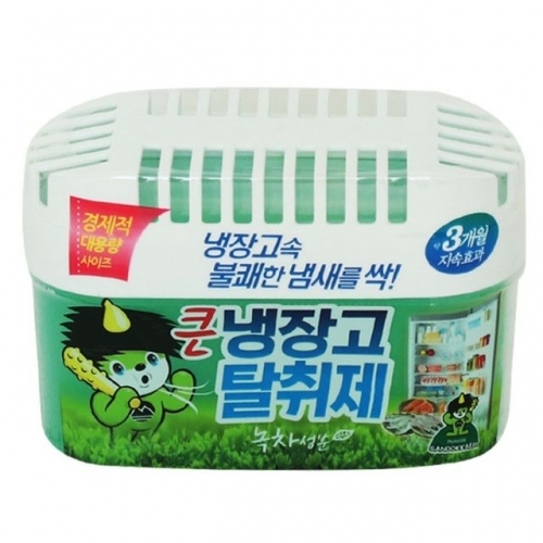 산도깨비 큰 냉장고탈취제420g(녹차) 대형냉장고 탈취