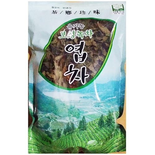 식재료 녹차잎(보성 100g)