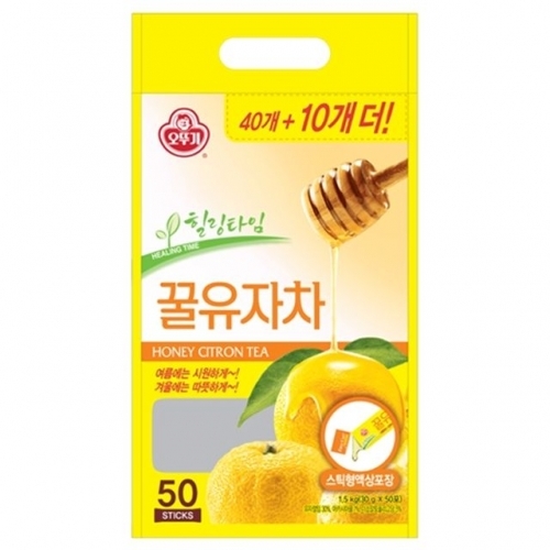 오뚜기)꿀유자차스틱50T-박스(6개입)