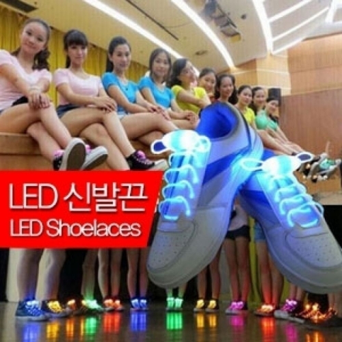 e.LED 신발끈 (나이트 클럽 파티/좌우측발용 셋트)