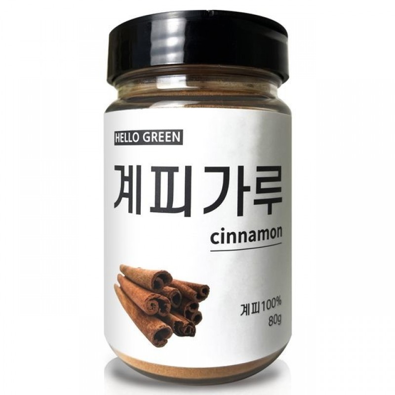 헬로우그린 베트남 계피 가루 80g(통)