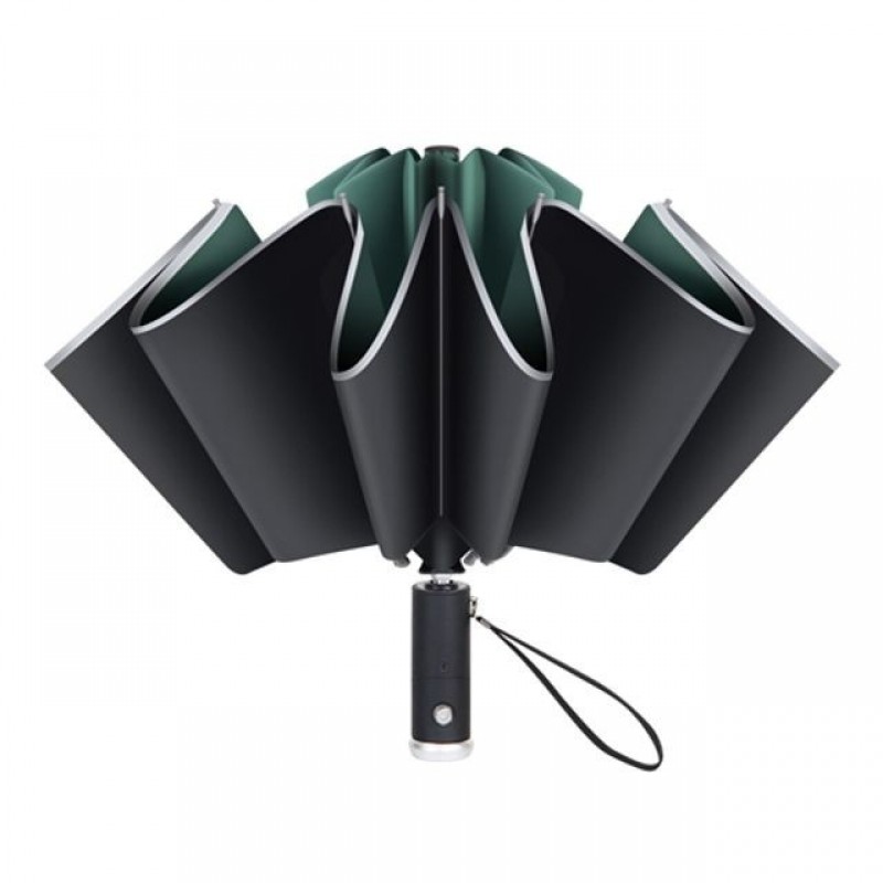 Coms 거꾸로 3단 자동우산 거꾸로 접히는 우산 LED