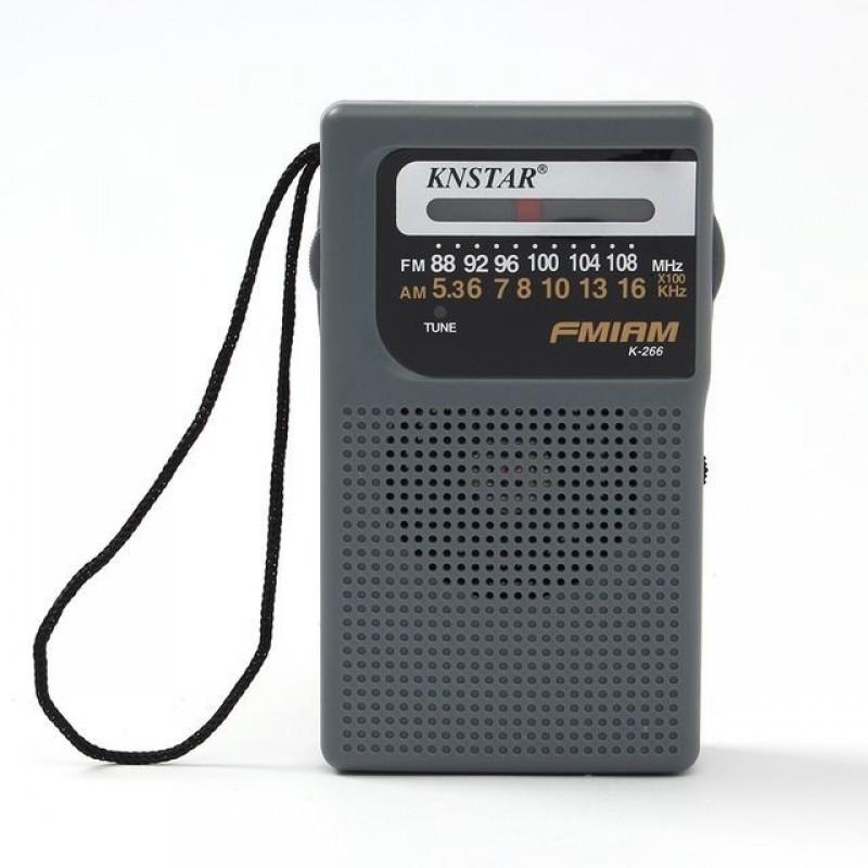 시그널 AMFM 휴대 라디오(그레이) 미니 효도라디오