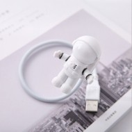 우주비행사 LED USB 라이트 노트북 독서 USB램프