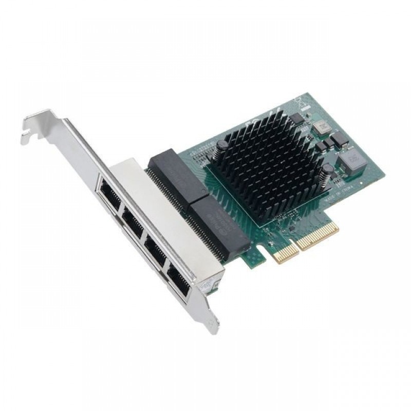 PCI-E 기가비트 랜카드 / RJ45 4포트 브라켓 LCSW087