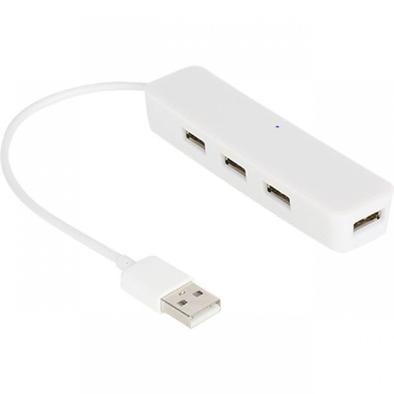 정격 USB2.0 4포트 무전원 허브 화이트 USB 2.0 A