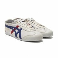 오니츠카타이거 멕시코 66 운동화 화이트 다크 블루 1183B511-100