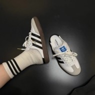 아디다스 삼바 오리지널 슬리퍼 뮬 스니커즈 화이트 LB3814