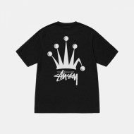 Stussy 스투시 REGAL CROWN TEE PIGMENT DYED 크라운 반팔티 티셔츠