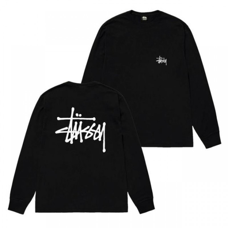 스투시 베이직 롱슬리브 티셔츠 2024 Stussy Basic T-Shirt 1995000.