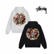 스투시 플러시 기모 후드 후디 STUSSY PLUSH HOOD 일본