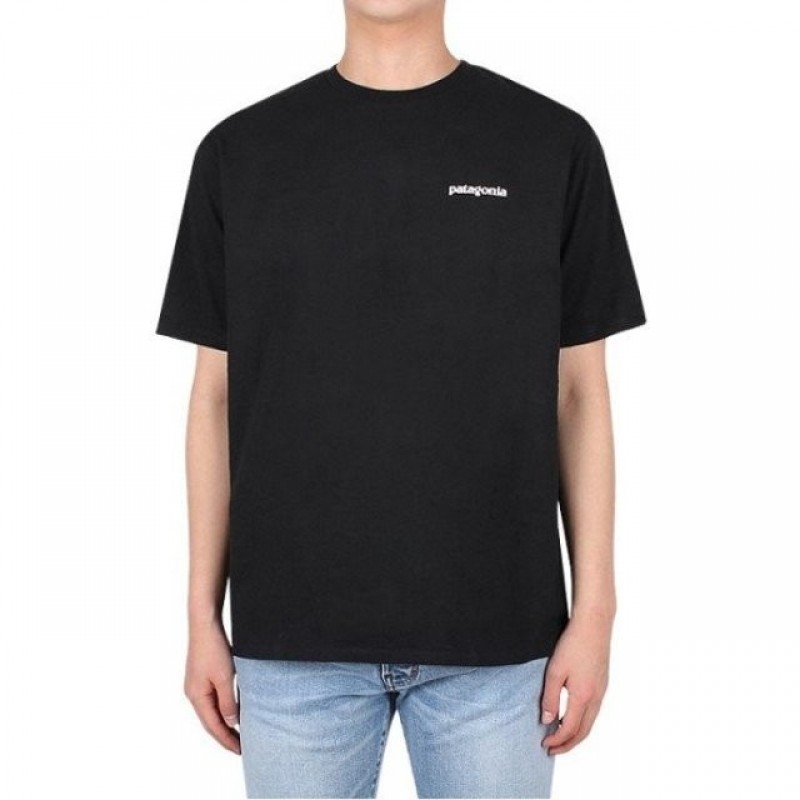 파타고니아 맨즈 P-6 리스판서빌리 반팔티 38504 BLK