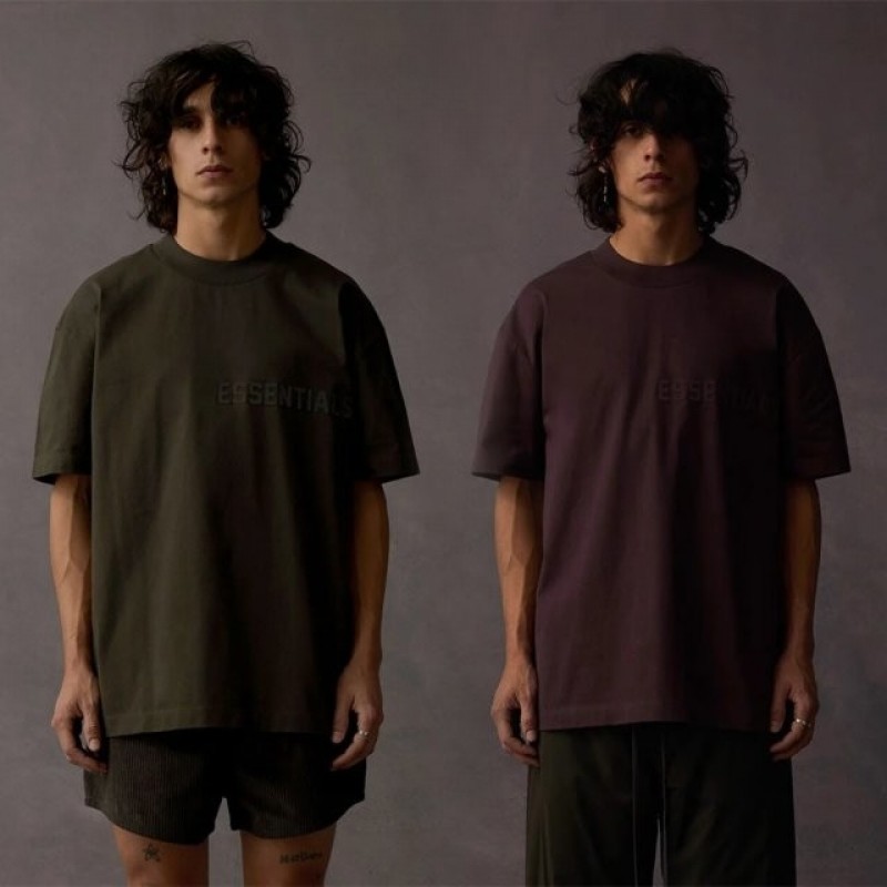 피어오브갓 FEAR OF GOD ESSENTIALS 피오갓 에센셜 앞로고 반팔 티셔츠