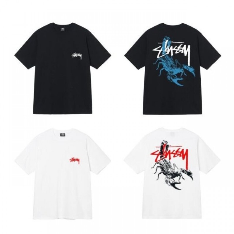 스투시 스콜피온 티셔츠 Stussy Scorpion T-Shirt L