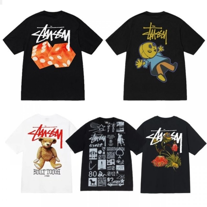스투시 사라 다이스 돌리 반팔 좀비인형 주사위 반팔티셔츠 stussy