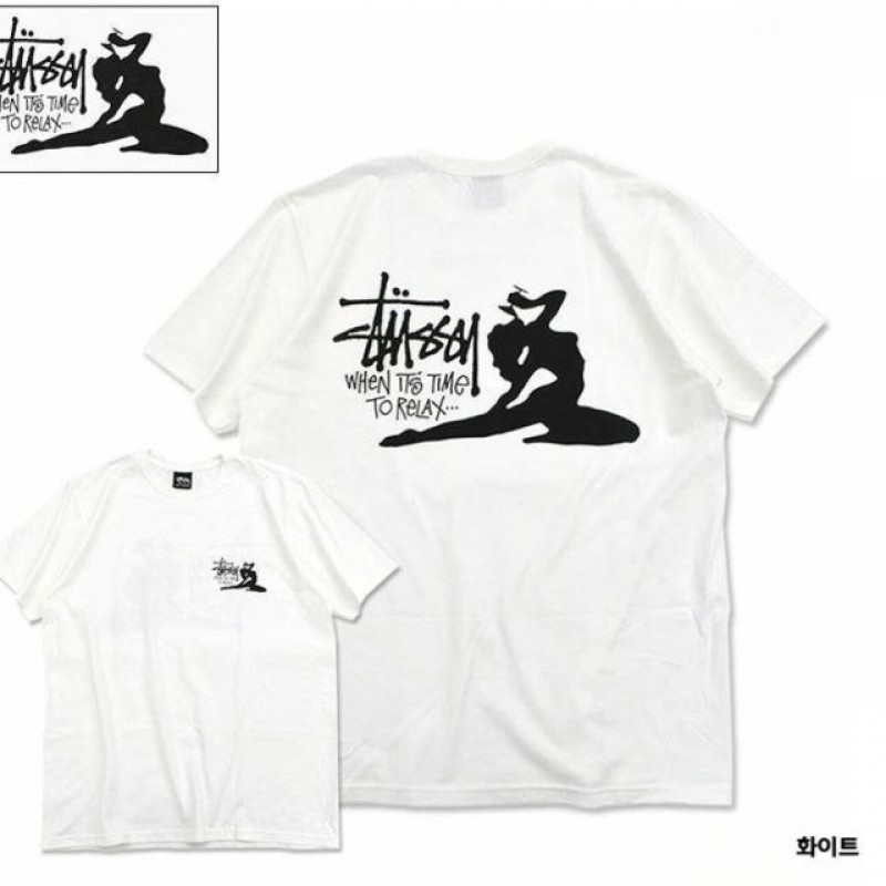 스투시 STUSSY 반소매 티셔츠 남성용 1905055