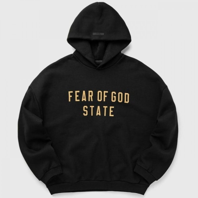 피어오브갓 에센셜 남성 기모 후드티 192BT246250F