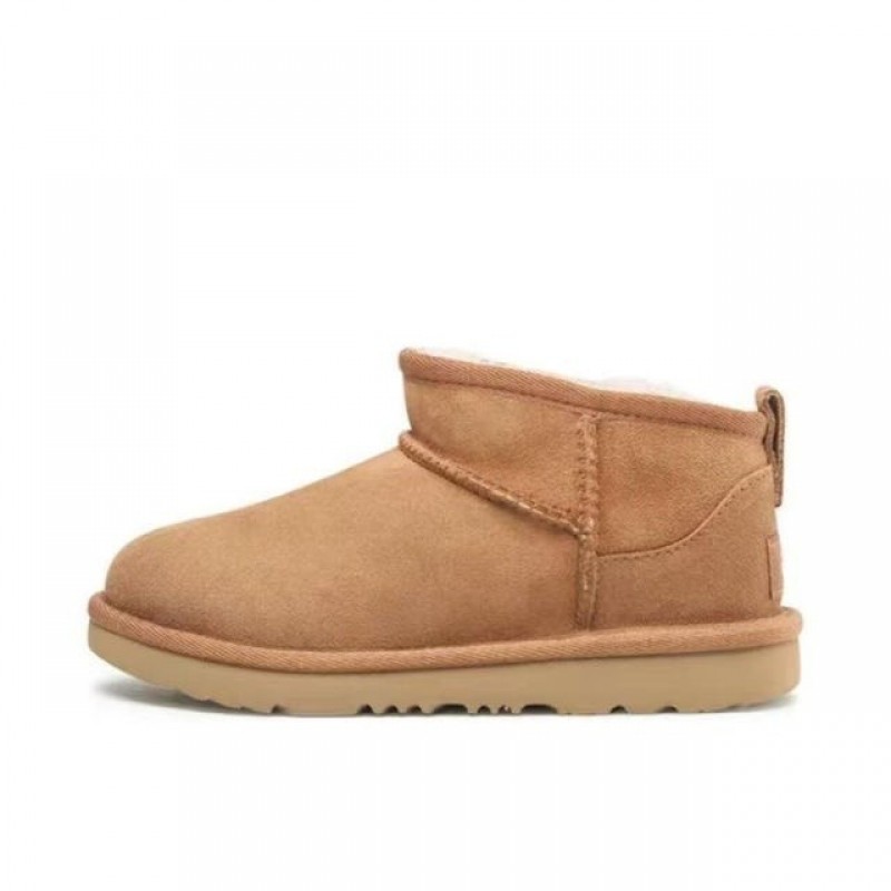 어그 UGG 클래식 울트라 미니 여성 스웨이트 부츠 체스트넛 1116109-CHE
