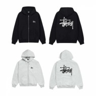 스투시 베이직 후드 집업