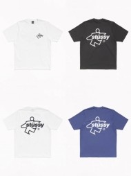 스투시 SS26 Stüssy SURF SIZE TEE PIGMENT DYED 서프 사이즈 피그먼트 다이드 반팔티